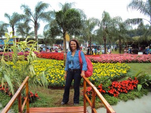 Teonília em Show Rural 2016, em Cascavel, Paraná. 