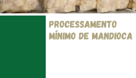 Capa Processamento Mínimo de Mandioca.