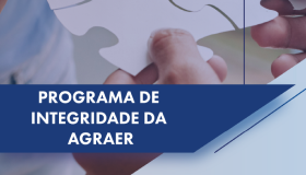 Capa Programa de Integridade da AGRAER.