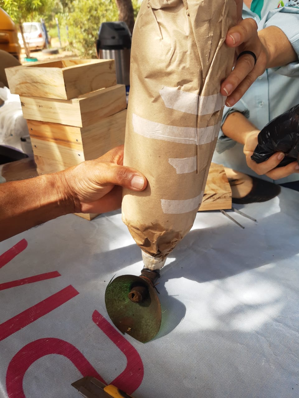 Agraer leva instruções sobre o manejo de abelhas para assentamentos do interior do Estado Agraer leva instruções sobre o manejo de abelhas para assentamentos do interior do Estado